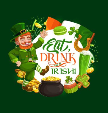 Patrick Day. Leprikon yoncayla dans ediyor.