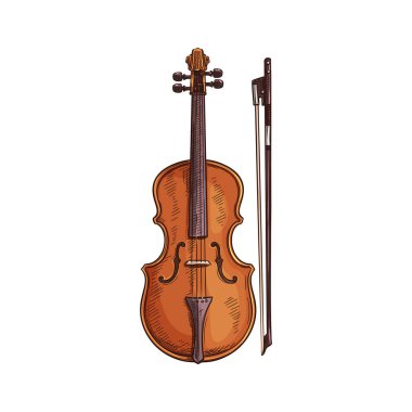 Yaylı Viola izole edilmiş İtalyan müzik enstrümanı