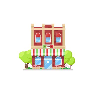 İtalyan mutfağı restoranı tecrit edilmiş pizzacı.