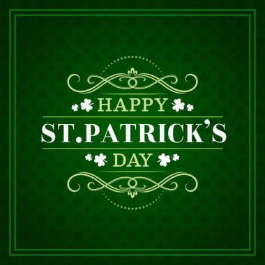 Aziz Patrick günü, İrlanda yonca deseni