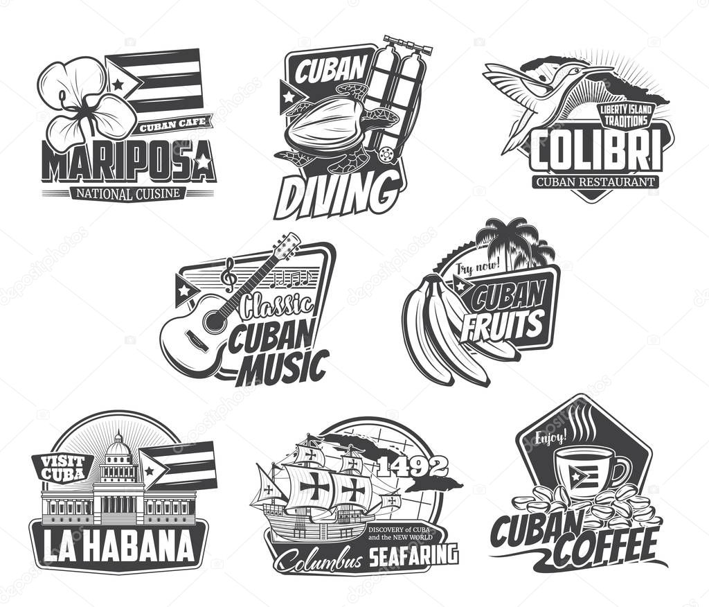 Cuba icons, Havana travel, culture and food