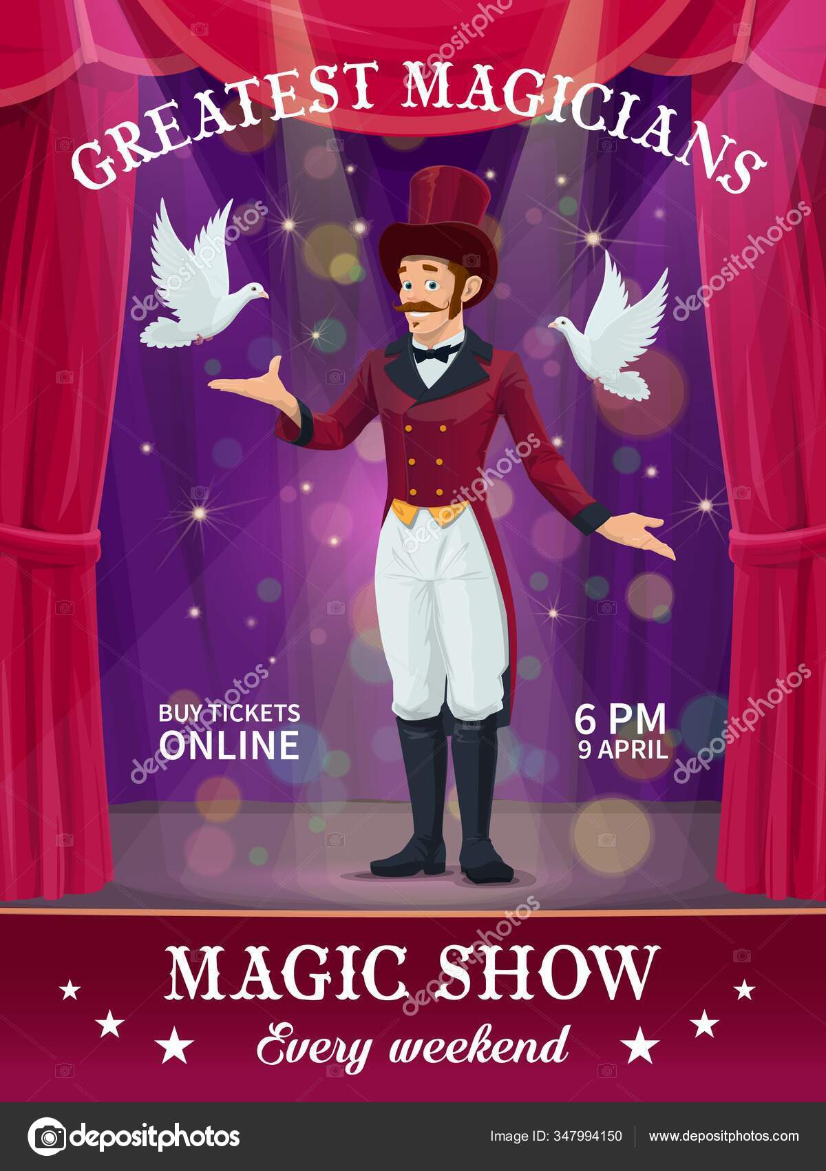 Poster For Stage And Magic Show History - Item # VAREVCHCDLCGAEC153 -  Posterazzi