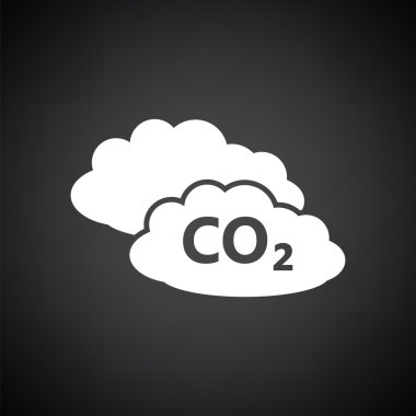 CO 2 bulut simgesi
