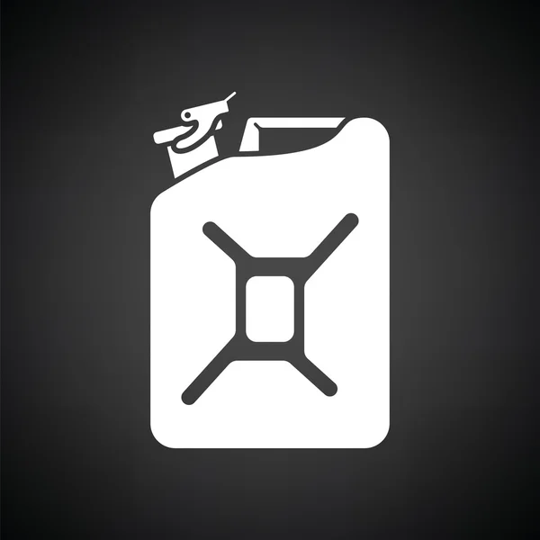 Bränsle kapseln ikonen — Stock vektor