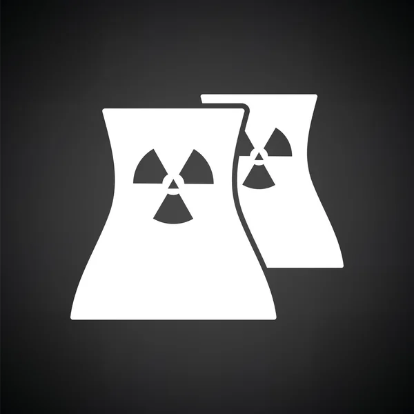 Kerncentrale pictogram — Stockvector