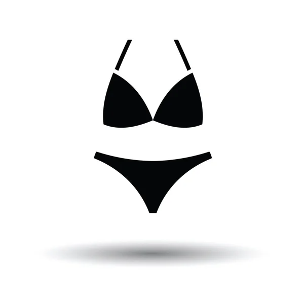 Bikini icona illustrazione . — Vettoriale Stock