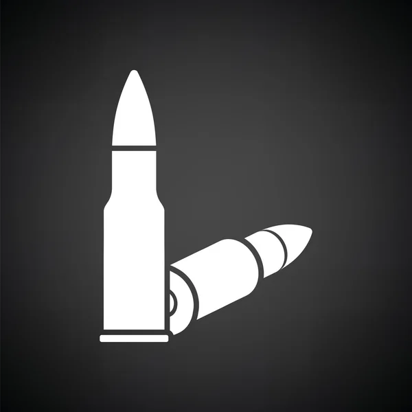 Rifle ammo icon — Stock Vector