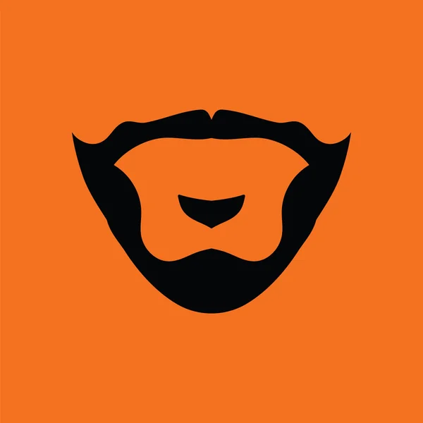 Ilustración del icono de la barba . — Vector de stock