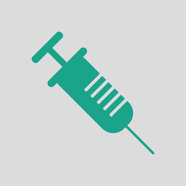 Syringe icon  illustration.