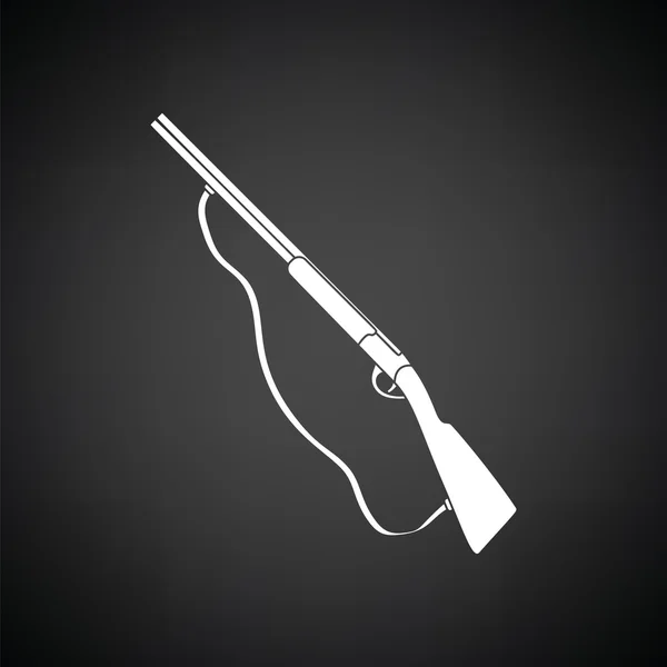 Ícone de arma de caça — Vetor de Stock