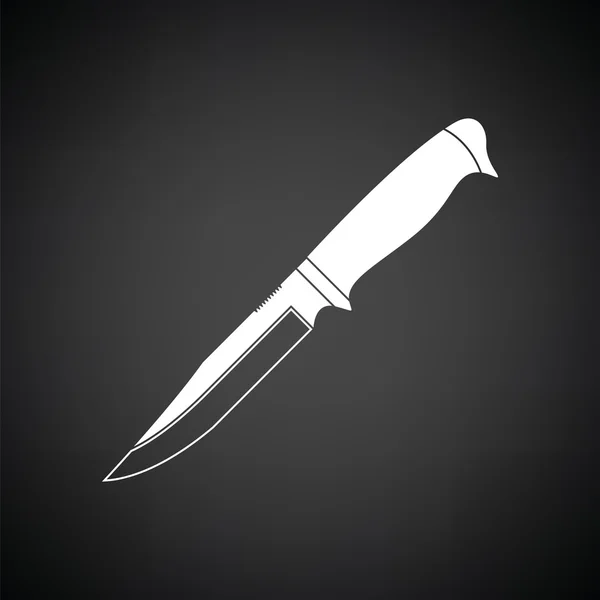 Icône de couteau Illustration . — Image vectorielle