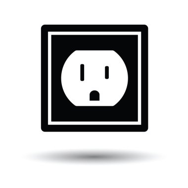 elektrik prizine simgesi