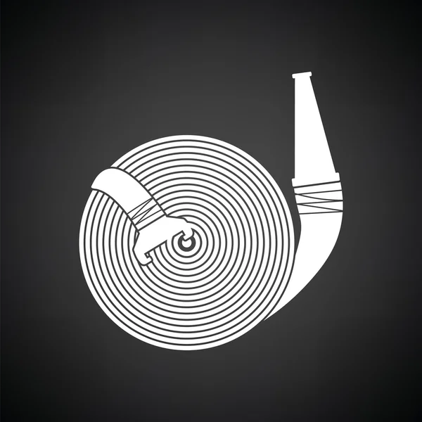Icône tuyau d'incendie — Image vectorielle