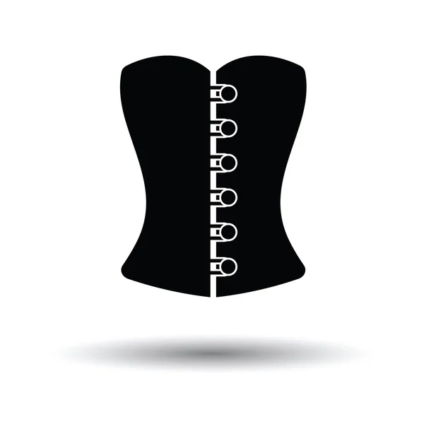 Icône corset sexy — Image vectorielle