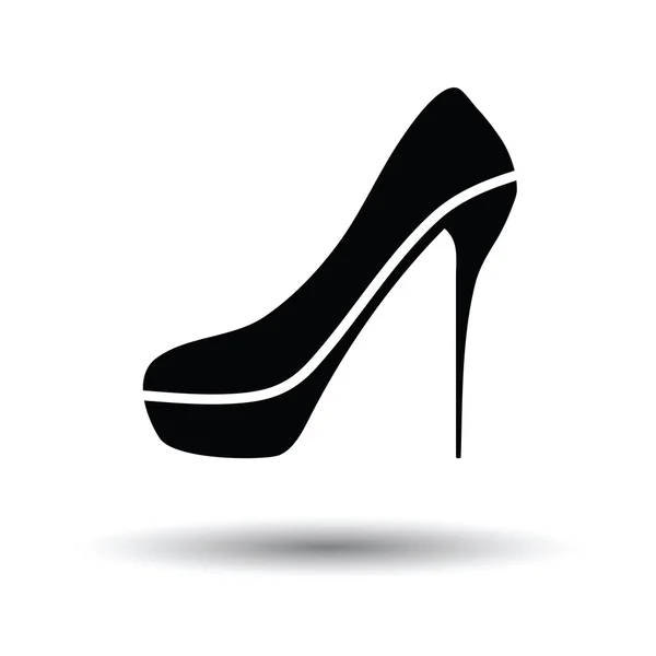 Sexy high heel shoe icon — Stock Vector