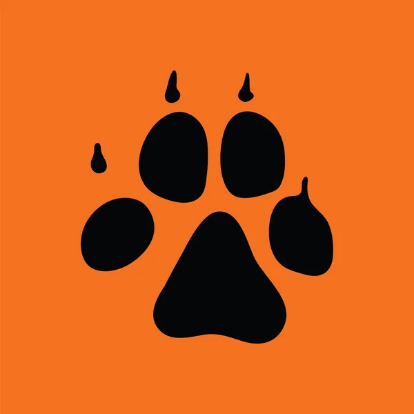 Hond trail pictogram — Stockvector