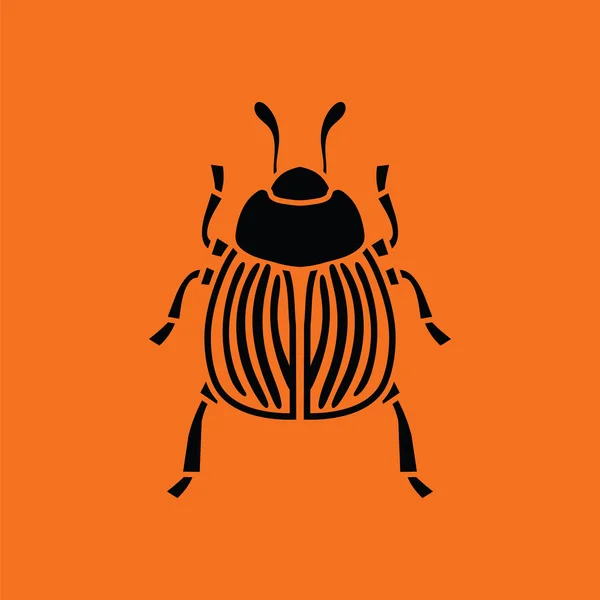 Colorado beetle icon — Stock Vector