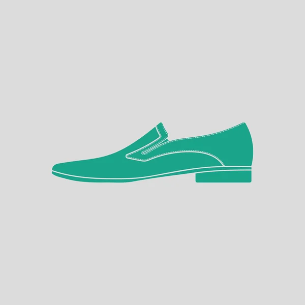 Hombre zapato icono — Vector de stock