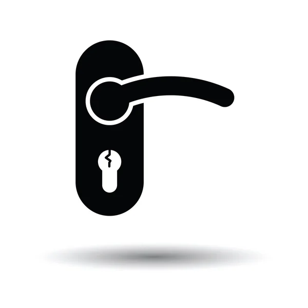 Icono manija puerta — Vector de stock