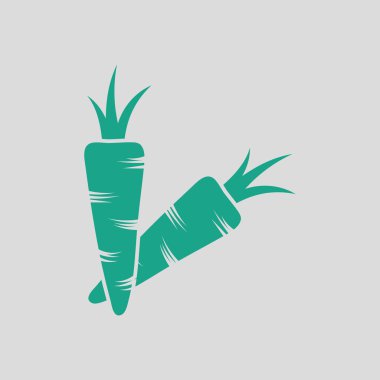 Havuç simge tasarlamak.