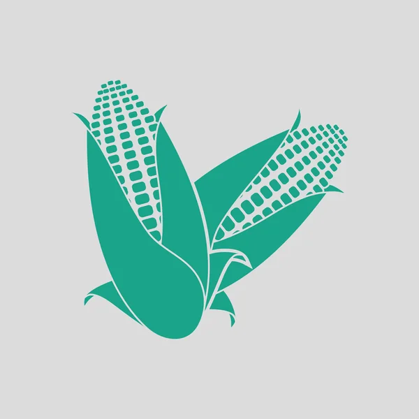 Maïs pictogram illustratie. — Stockvector