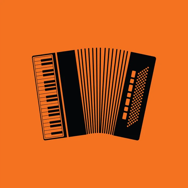 Illustration icône accordéon . — Image vectorielle