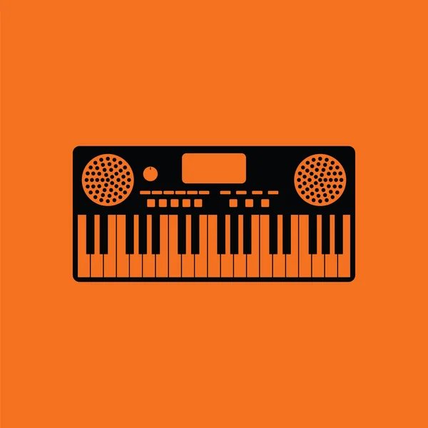 Müzik synthesizer simgesi — Stok Vektör