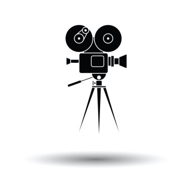 retro sinema kamera simgesi