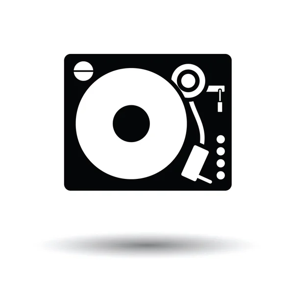 Icono del reproductor de vinilo — Vector de stock