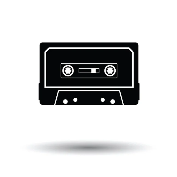 Icône cassette audio — Image vectorielle