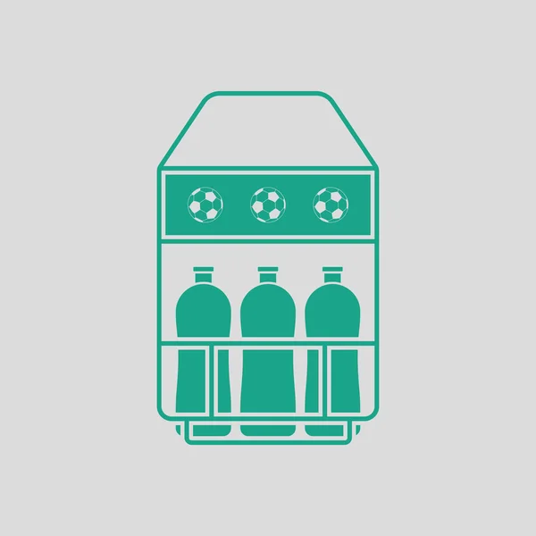 足球场瓶容器图标 — 图库矢量图片