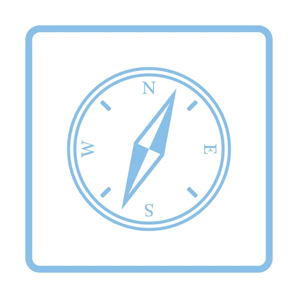 Návrh kompas ikony — Stockový vektor