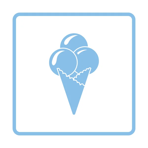 Design of Ice cream icon — Stock Vector