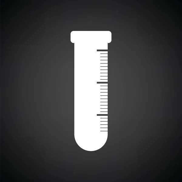 Icône de bécher de chimie — Image vectorielle