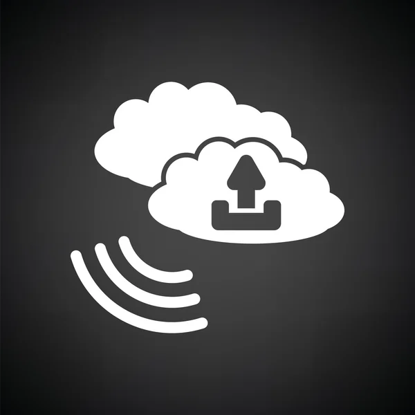 Ícone de conexão de nuvem —  Vetores de Stock