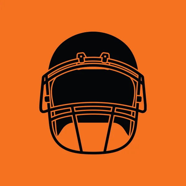 Casco de fútbol americano — Vector de stock