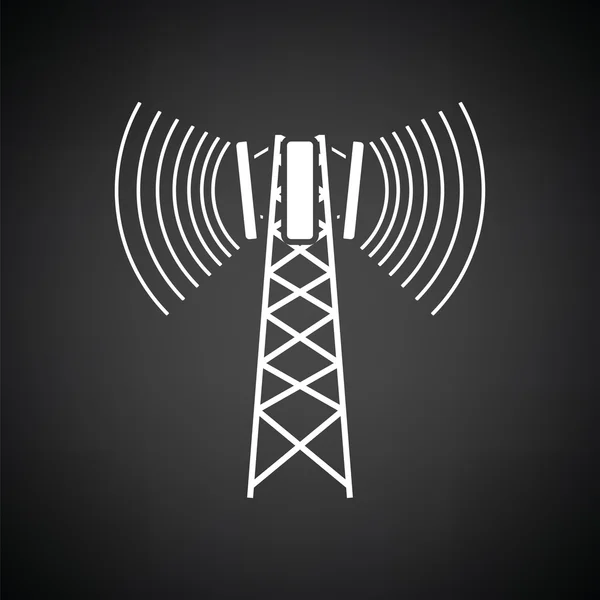 Ícone de antena celular — Vetor de Stock