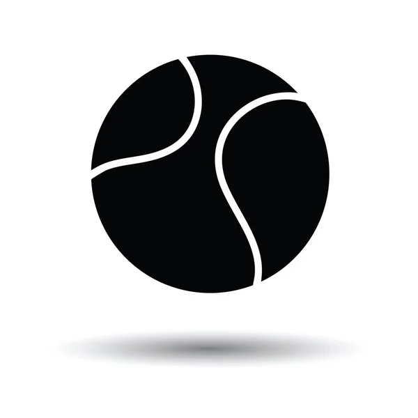 Значок теннисного мяча — стоковый вектор