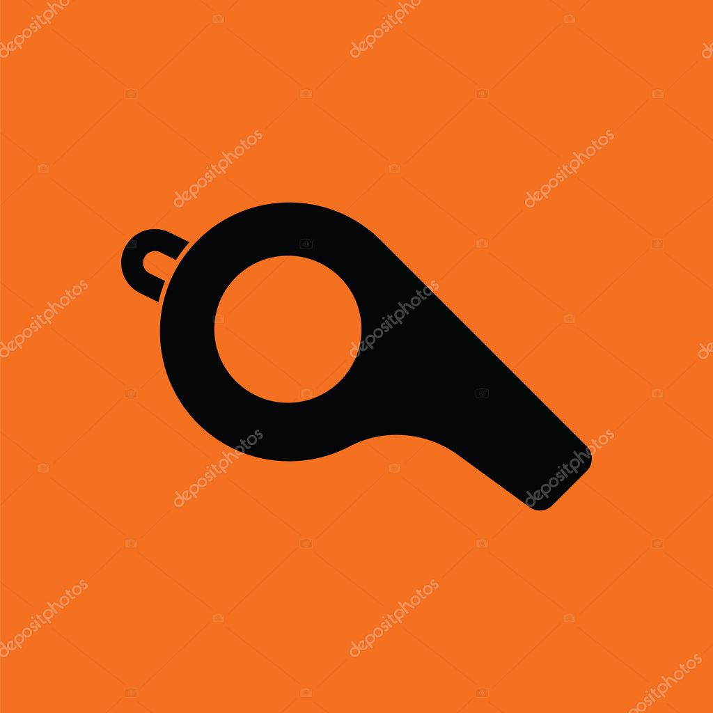 Silbato de fútbol icono Vector de stock #127542800 de ©angelp, image size:1024x1024