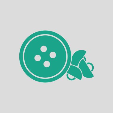 Dikiş düğme simgesi