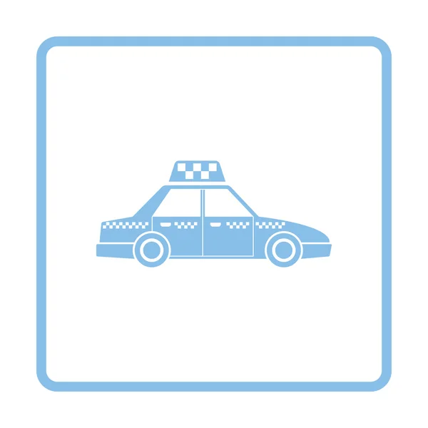 Taxi Autó ikon — Stock Vector