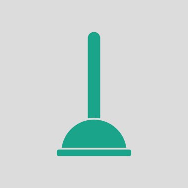 Plunger icon  illustration. clipart