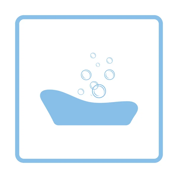 Baby bathtub icon — Stock Vector