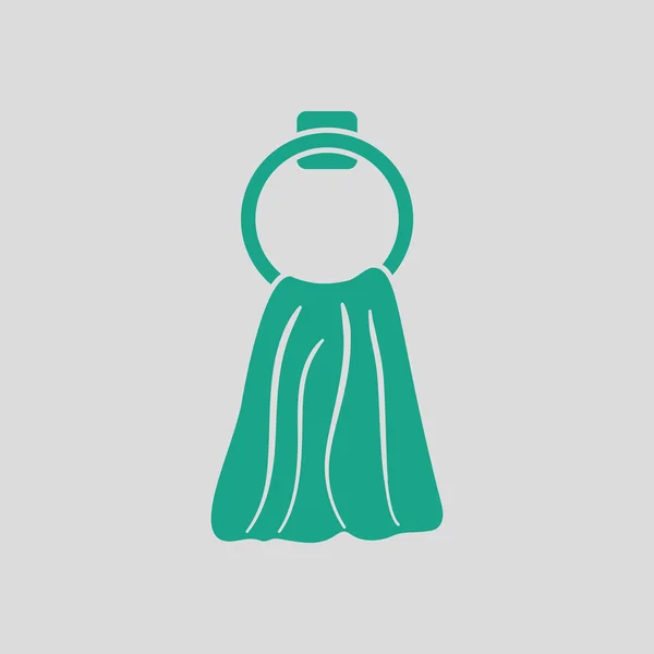 Hand towel icon — Stock Vector