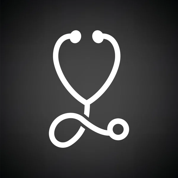 Stetoskop ikon illustration. — Stock vektor