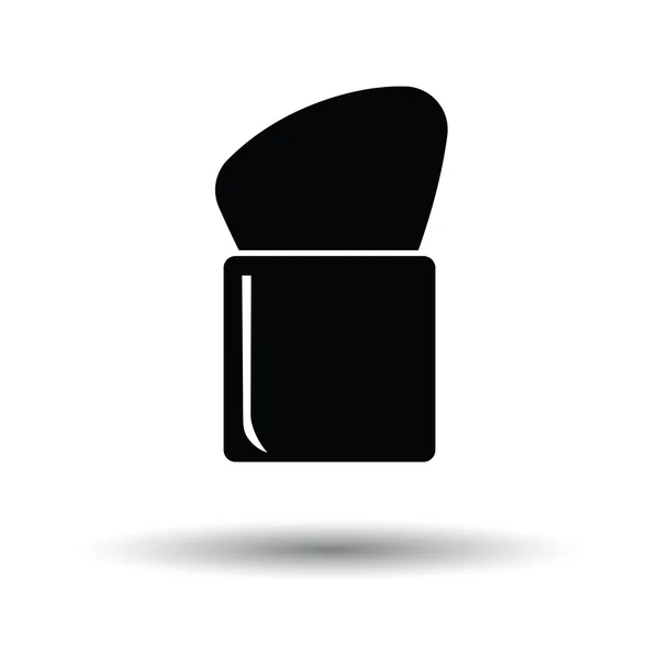 Ícone de escova de maquiagem — Vetor de Stock