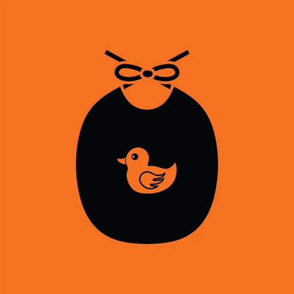 Ilustração do ícone do babete . —  Vetores de Stock