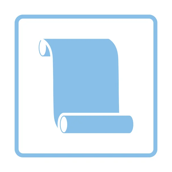 Canvas scroll ikonen — Stock vektor