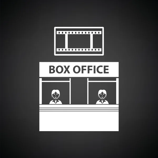 Ikon box office - Stok Vektor