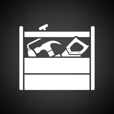 Retro araç kutusu simgesi